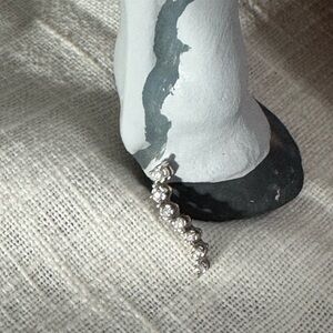 Graduated diamond pendant